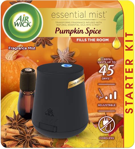 Air Wick Pumpkin Spice Essential Mist Refill Air Freshener logo
