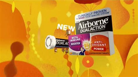 Airborne Dual Action Immune System Booster TV commercial - Fighters Inside You
