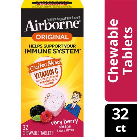 Airborne Everyday Chewable Tablets logo