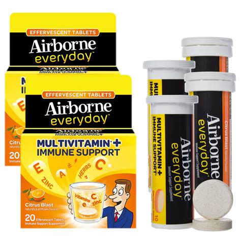 Airborne Everyday Tablets commercials