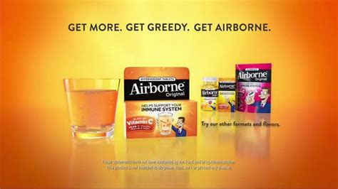 Airborne TV commercial - Be Greedy