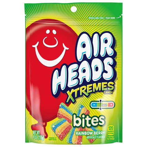 Airheads Xtreme Bites Rainbow Berry logo