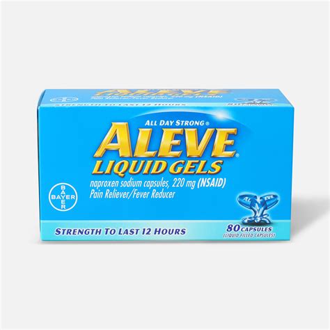 Aleve Liquid Gels commercials