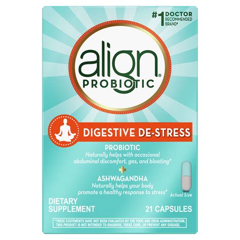 Align Probiotics Digestive De-Stress Capsules logo