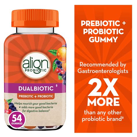 Align Probiotics DualBiotic Prebiotic + Probiotic Supplement commercials