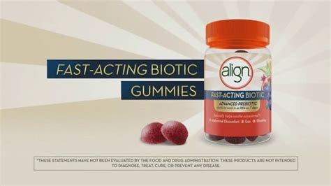 Align Probiotics Fast-Acting Biotic Gummies TV Spot, 'Soothe Discomfort' created for Align Probiotics