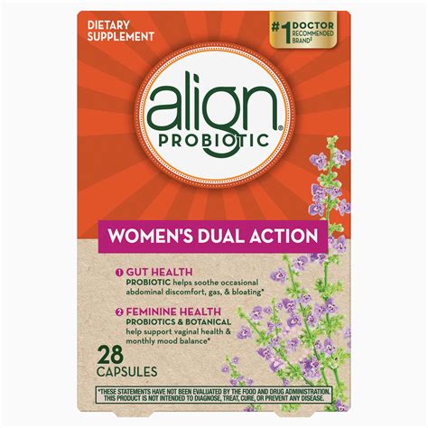 Align Probiotics Womens Dual Action logo