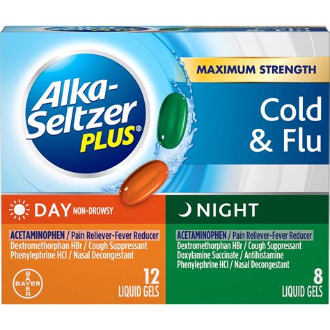 Alka-Seltzer Plus Day Severe Cold + Flu