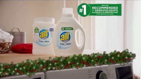All Laundry Detergent TV Spot, 'Ion Television: Ugly Christmas Sweater'