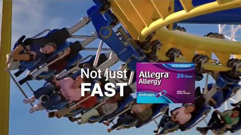 Allegra Allergy Gelcaps TV Spot, 'Roller Coaster' created for Allegra