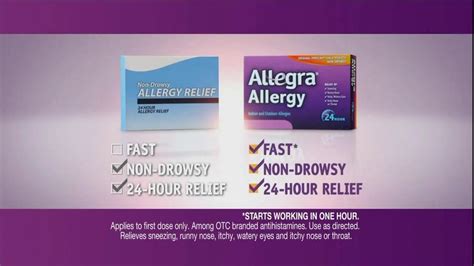 Allegra Allergy TV Spot created for Allegra