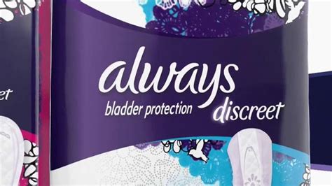 Always Discreet Pads & Liners TV Commercial