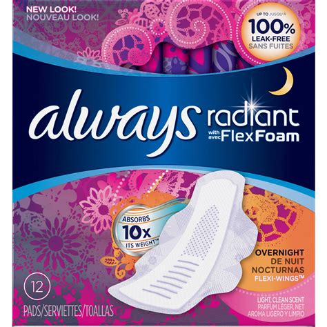 Always Radiant Infinity Pads commercials