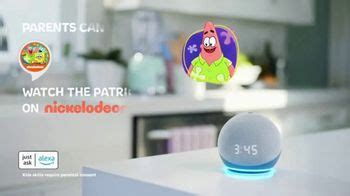 Amazon Echo TV commercial - Nickelodeon: Alexa Watch The Patrick Star Show