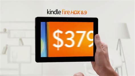 Amazon Kindle Fire HDX 8.9 TV commercial - Compared with iPad Air