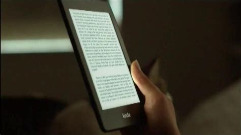 Amazon Kindle Paperwhite TV Commercial