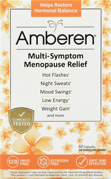Amberen Menopause Relief logo