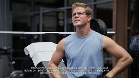 America's Best Contacts and Eyeglasses TV Spot, 'Workout' featuring Chris Fries