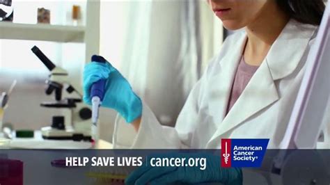 American Cancer Society TV commercial - Research Program