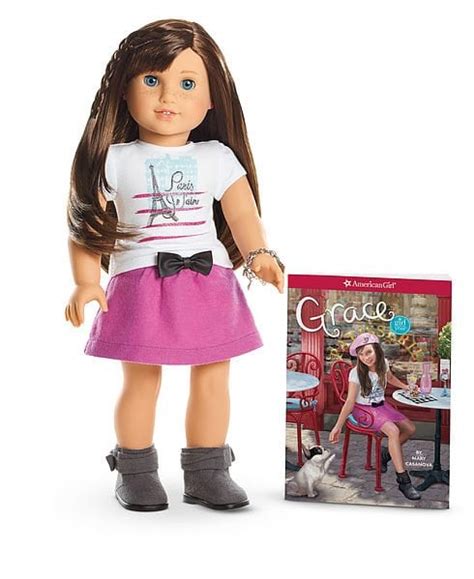 American Girl Grace Doll & Book With Welcome Gifts