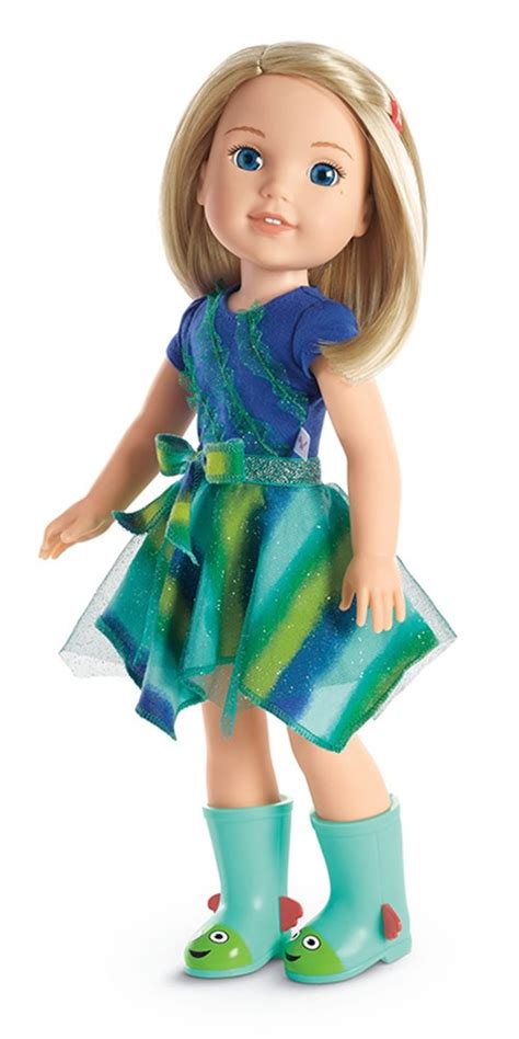 American Girl WellieWishers Camille Doll logo