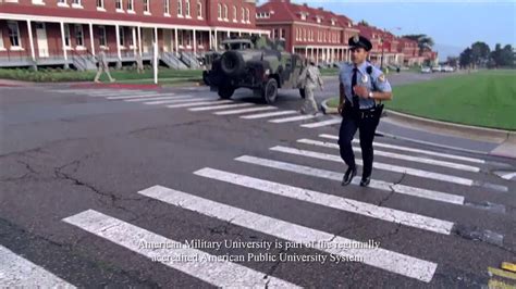 American Military University TV commercial - Jogging