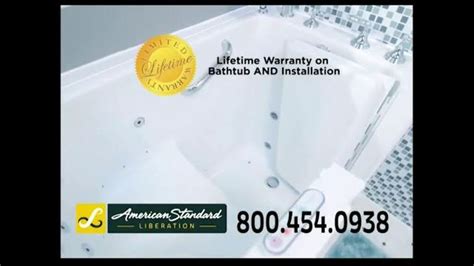 American Standard Liberation Walk-In Bathtub commercials