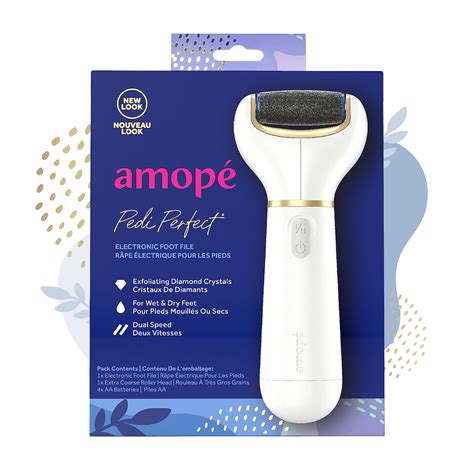 Amopé Pedi Perfect Electronic Foot File With Diamond Crystals commercials