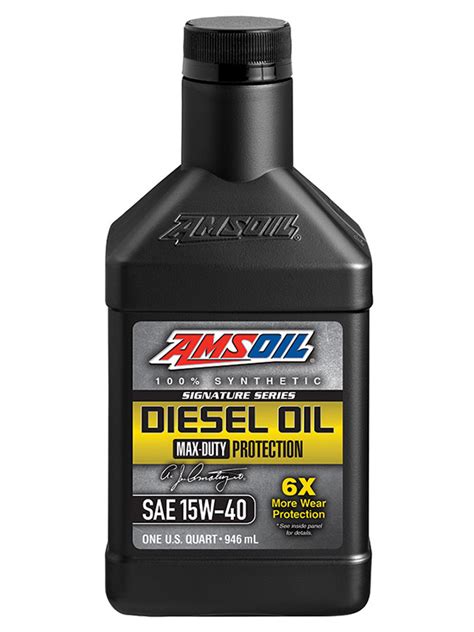 Amsoil Signature Series Max-Duty Synthetic Diesel Oil 15W-40 logo