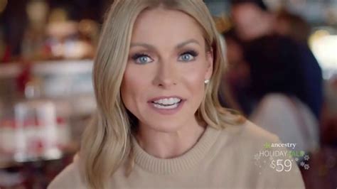 Ancestry Black Friday Cyber Monday Sale TV Spot, 'DNA Results' Featuring Kelly Ripa created for Ancestry