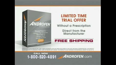 Androfen TV Spot, 'Boost Free Testosterone' created for Androfen