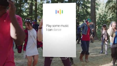 Android Google Play Music App TV commercial - Silent Disco Dancer
