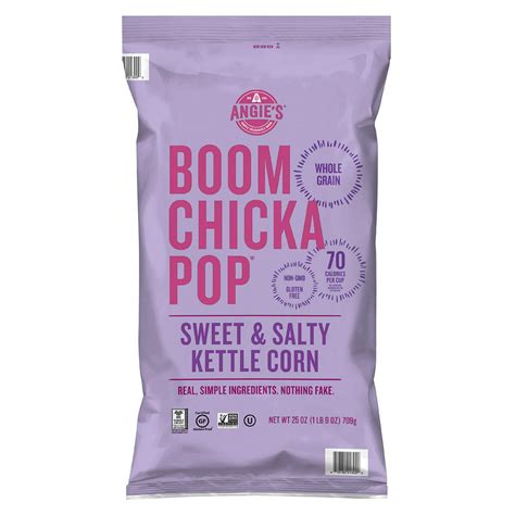 Angie's Boom Chicka Pop Sweet & Salty Kettle Corn logo