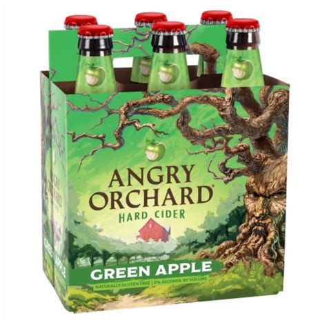 Angry Orchard Green Apple logo
