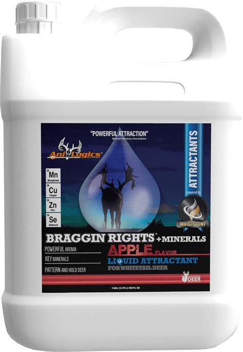 Ani-Logics Braggin Rights + Minerals Apple Liquid Attractant logo