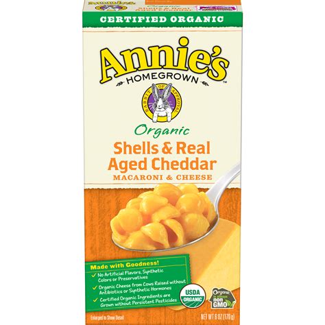 Annie's Shells & Real Aged Cheddar