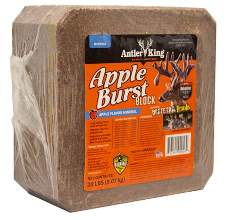 Antler King Deer Mineral Apple Burst