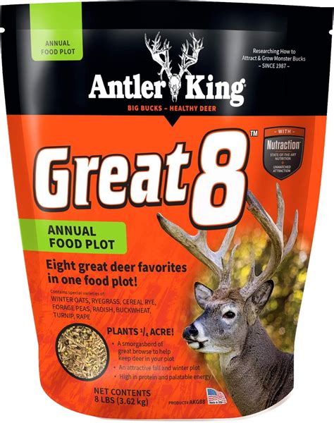 Antler King Great 8 Annual Food Plot logo
