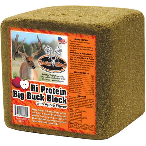 Antler King Hi Protein Big Buck Block