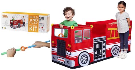 Antsy Pants Play Build and Play Vehicle Kit - Fire Truck logo