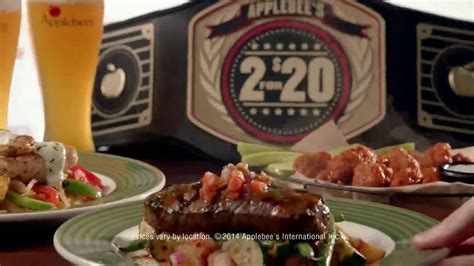 Applebee's 2 for $20 Menu TV Spot, 'He's Going for the Knockout!' featuring Doug Mattocks