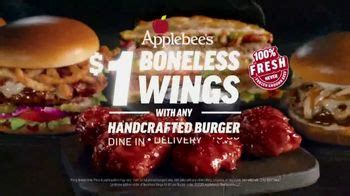 Applebees TV commercial - $1 Boneless Wings