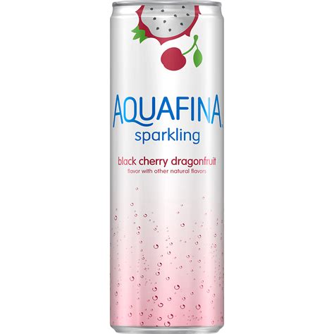 Aquafina Sparkling Black Cherry Dragonfruit logo