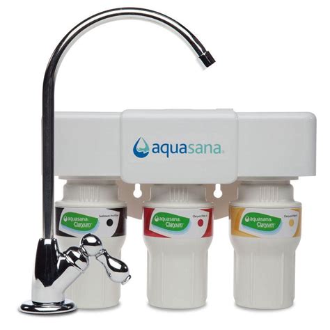 Aquasana 3-Stage Under Counter Drinking Water Filter logo