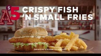 Arbys $5 Crispy Fish N Small Fries TV commercial - Lures