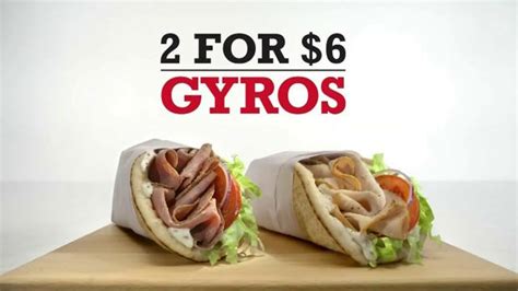 Arby's 2 for $6 Gyros TV Spot, 'Need a Gyro' Song by Bonnie Tyler created for Arby's