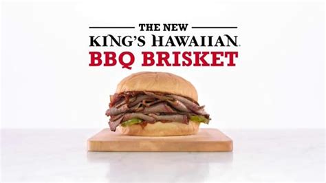 Arby's King's Hawaiian BBQ Brisket commercials