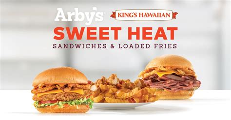 Arby's King’s Hawaiian Sweet Heat Chicken Sandwich logo