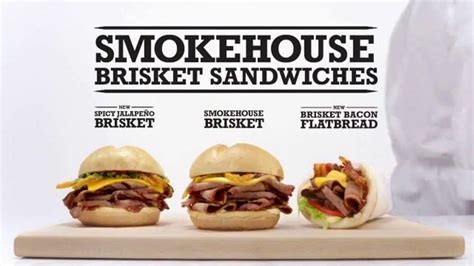 Arby's Smokehouse Brisket commercials