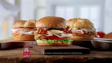 Arby's TV Commercial for Hot Turkey Roasters Big Idea featuring Thomas Crawford